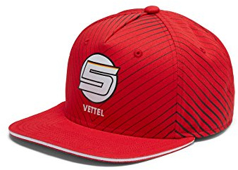Sebastian Vettel Scuderia Ferrari Flat Brim Cap 2018