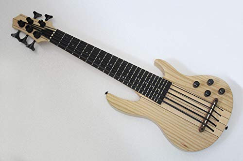 MiNi - Ukelele bajo eléctrico de 5 cuerdas