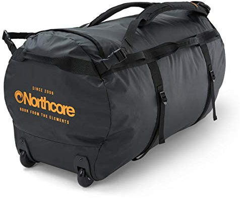 Northcore 110L Reisetaschen (Schwarz und orange)