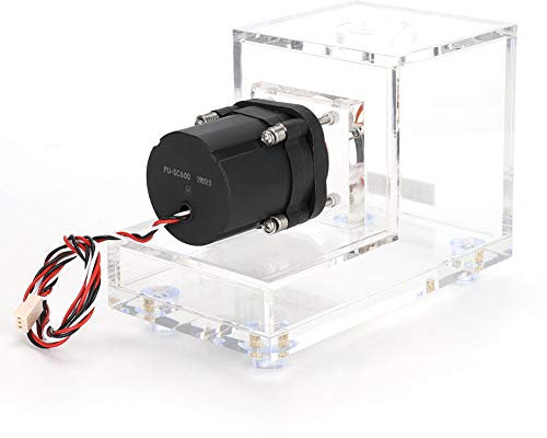 KSTE Pompe De Refroidissement Par, Pompe Refroidissement PC, Transparent Complet intégré 600ML PC Refroidi Pompe à Eau Acrylique Eau de Refroidissement Réservoir 600L / H