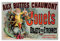 RUIQIU Aux Buttes Chaumont Jouets Jules Poster – wie in Freunden gesehen, Druck auf Leinwand, Poster, Scrollbild, Wandkunst, Bild, Familie, Heimdekoration, Schlafzimmer, dekorative Poster, 40 x 60 cm