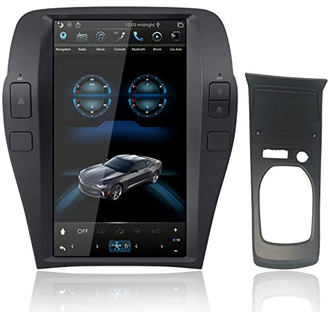 MOOKAKA Tesla Radio Android Autoradio 2 Din GPS Navigation Kopfeinheit für Chevrolet Camaro 2010-2015 Multimedia Player Stereo 11.6 Zoll Vertikaler Bildschirm Carplay DSP HD 1080P(PX6,4+64GB)