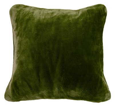 Gözze - Premium Cashmere-Feeling Kissenbezüge, 500 g/m², 50 x 50 cm - Dunkelgrün