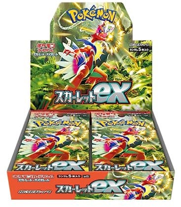 Pokémon Card Game Scarlet & Violet Expansion Pack Scarlet Ex Box (Japan) (Karmesin & Purpur)