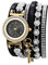 Avaner Montre -Montre Diamant-Tout en Diamant Crystal - Bracelet décoratif Amovible-Montre analogique à Quartz pour Femme/Homme