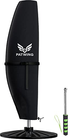 PATWING Housse Parasol Deporte, Housse de Protection en Tissu Oxford 600D, Couverture de Parasol Imperméable, Anti-UV, Housse de Parasol avec Tige