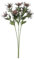3 Stück Künstliche Distel-Blumenzweige, Künstliche Distel-Blumenstrauß-Simulation, Seestechpalmen-Pflanzenstiel für Hochzeit, Party, Zuhause, Büro, Fotografie, Requisiten, Dekoration(Lila)