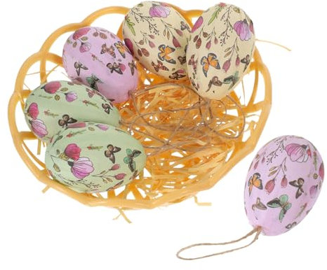 Ciieeo 1satz Dekorative Ostereier Kreative Handgefertigte Waben-osterdekoration Für Festliche Anlässe Zur Verschönerung Von Räumen Schaffung Einer Fröhlichen Atmosphäre