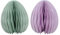 finehomegarden Osterei Waben-Optik Ø13 H15cm 2FB sort. Osterschmuck Papier&Pappe Ostern Deko