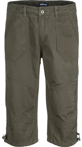 BABISTA Herren Bermuda Fiorezello | Long Shorts aus 100% Baumwolle mit Kordelzug am Beinabschluss, Reißverschluss & praktische Taschen, Freizeit & Alltag