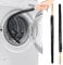 2 Pack Radiator Cleaning Brush, Flexible Long Radiator Duster, Long Flexible with Wooden Handle for Radiator & Dryer Lint & Washing Machine