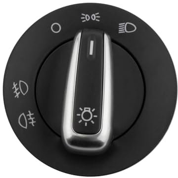 PUNICS Kompatibel Mit VW Für Passat B5 B5.5 Für Polo 9n 9n3 Für Lupo Autoscheinwerfer Nebelscheinwerfer Lampensteuerschalter Scheinwerferschalter 3BD941531 scheinwerferschalter lichtsensor