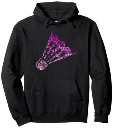 Federball Badminton Spieler Shirt | Damen Badminton Pullover Hoodie
