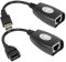 jiyaohui Adaptateur D'Extension de Câble USB vers RJ45 RJ 45 LAN Extender USB vers Amplificateur de Signal de Port RéSeau