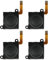 WeChip Guli-Kit TMR Joystick Replacement for Joycon, No Drift, High Precision, 4Pcs TMR Electromagnetic Joystick with Repair Kit, 4 Color Thumbstick Caps, Compatible with Switch/OLED/Lite