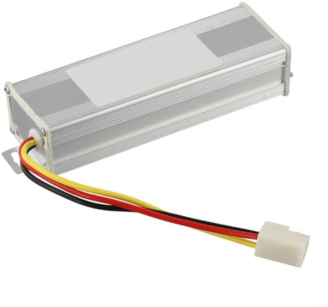 Alanmoship Transformateur adaptateur convertisseur CC 36 V 48 V 72 V vers 12 V 20 A pour véhicules électriques avec protection contre les surintensités, les surtensions et les courts-circuits