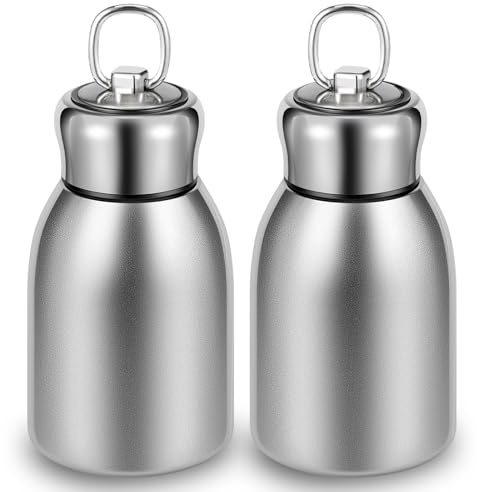 Mini Thermosflasche 300ml Edelstahl mit Trageschlaufe BPA-Frei