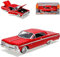 Chevrolet Impala SS Coupe Rot 1964 1/24 Motormax Modell Auto