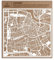 O3 DESIGN STUDIO Amsterdam Scherenschnitt Karte, Weiß 30x30 cm Papierkunst