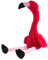 Kögler 76502 - Labertier Flamingo Peet, ca. 34,5 cm groß, nachsprechendes Plüschtier mit Wiedergabefunktion, plappert alles witzig nach und bewegt sich, batteriebetrieben