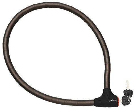 MV-TEK Schloss Python Schwarz 18 x 100 cm (Schlösser Spiral)
