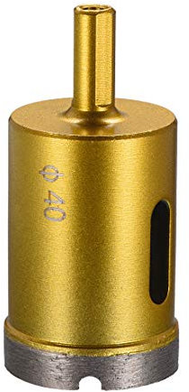 sourcing map 40mm Dry/Wet Hole Saws Diamond Core Drill Bit for Concrete Brick Block Stone Masonry Tile Glass