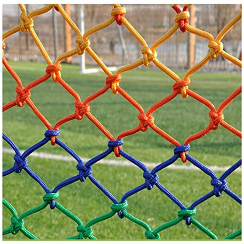 Farbiges Nylon-Seilnetz, Kindersicherheitsnetz, Schutz für Klettergerüste, meist im Kindergarten, Treppen, Hängebrücke, Schutzgeländer, Innendekoration, Trennwände, hängende Kleidung