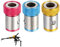 Bestgle 3pcs Removable Screwdriver Bits Magnetizer Ring Screw Catcher Holder for 1/4 Inch Hex Shank Double End Screwdriver Bits