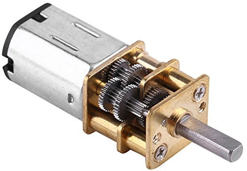 Micro Moteur à Engrenages, Réducteur de Vitesse Moteur électrique, Mini Moteur à Engrenages à Couple Elevé 1: 1000 10/15/20 TR/Min 6V Moteur de Vitesse de Réduction