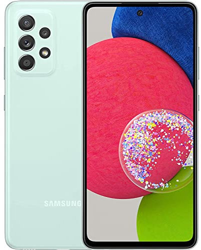 Samsung Galaxy A52s 5G (256 GB) Verde - Teléfono Móvil con Pantalla de 6,5'', Smartphone Android con 8 GB de RAM, Memoria Interna Ampliable, Batería de 4500 mAh y Carga Super Rápida (Versión ES)