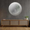 Espejo Redondo de Pared Fabricado en España - Ancho de moldura 10 cm - Acabado Artesanal - Espejo Decorativo Ideal para Salón, Recibidor, Vestidor, Dormitorio y Baño. (Plata Envejecida, 60x60 cm)