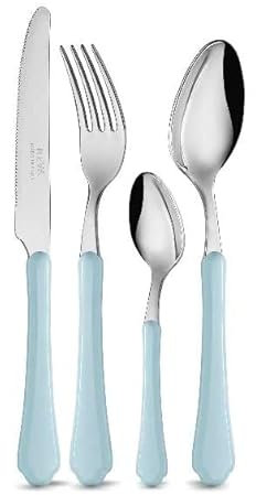 GENERICO NEVA Romantica Set Posate 24 PZ Azzurro POOLVEROSO RM14116PLC_ 24