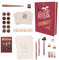 Harry Potter Schreibwaren Set, Hogwarts Schreibset, Enthält Notizbuch, Umschläge, Papier, Aufkleber, Zauberstab-Stift, Clips, Radiergummi, Anspitzer, Schachtel, Harry-Potter Geschenke für Jugendliche