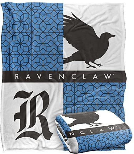 HARRY POTTER Silky Touch Kuscheldecke, Optimalweich, 152 x 127 cm