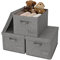 GRANNY SAYS Extra Large Storage Boxes with Lids, Pack of 3 Sturdy Storage Baskets for Shelves, Cloth Wardrobe Storage Boxes, Clothes Closet Organizers and Storage for T-Shirts Sweaters Organisation