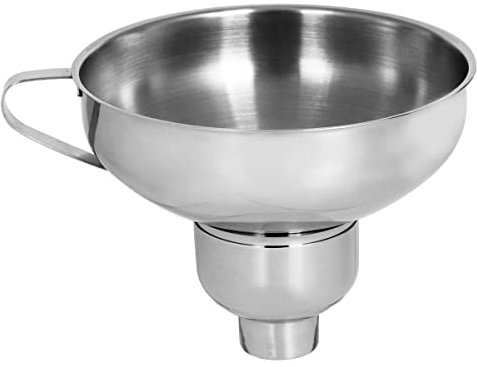 Cristel - Entonnoir A Confiture en INOX avec 2 Embouts REDUCTEURS ET 1 Filtre
