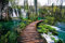 KESIMO Puzzle 1000 Teile Kroatien Parks Brücken Plitvicer Seen Naturfoto 70 * 50cm