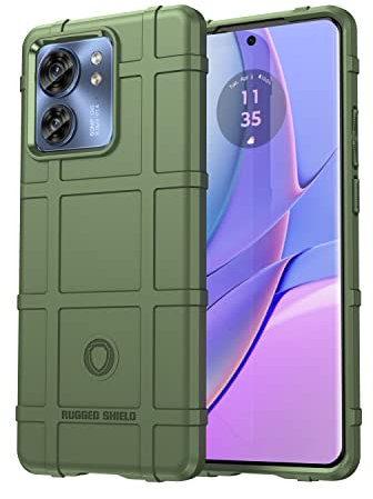 Easyshow Funda para Motorola Edge 40 Funda,Silicona Suave de TPU Choques,Cover Anti-Arañazos con Absorción de Choque Resistente Compatible para Motorola Edge 40-Verde