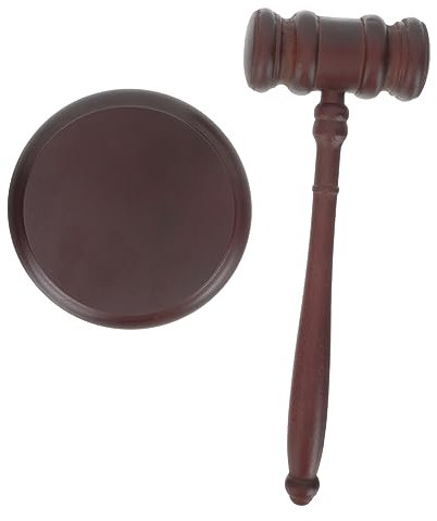 STOBOK Mehrzweckwerkzeug 1 Set Richter Hammer Kleidung Für Holz Richter Hammer Richter Mallet Kostüm Auktion Hammer Hammer Für Richter Multifunktionshammer Holzzubehör Mini Kinderkostüm