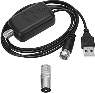 Frefgikty HDTV Aerial Amplifier Signal Booster TV HDTV Antenna with USB Power Supply Kits