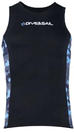 Baoblaze Mens 2mm Neoprene Wetsuit Vest Sleeveless Top for Diving Surfing L