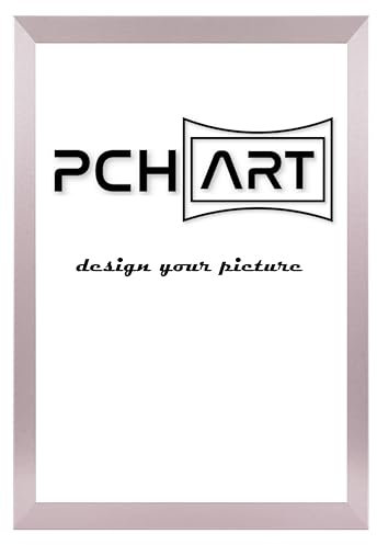 PCH[art] Bilderrahmen 'New Alaya - Organics' | Farbe: Pastel rosa | Größe: 42x59,4 DIN A2 | eleganter Frame für Ihre Fotos und Motive