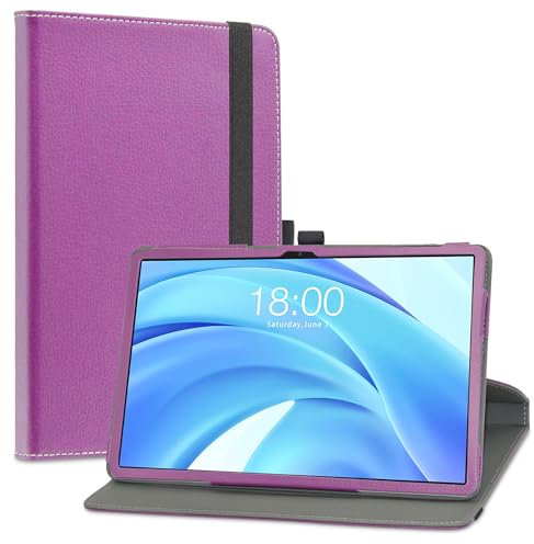LiuShan Rotating hülle für Teclast T50HD, 360°rotierenden Drehbares Standfunktion hülle für Teclast T50HD /TECLAST T50 Max/TECLAST T50 Plus/Odea S11 11 Zoll,Violett