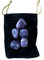 5 Piedra Natural Lepidolita - 5 Cristales Pulidos Lepidolita con Propiedades Energéticas, Piedra Lepidolita pulida (Lepidolita, 5 PCS)