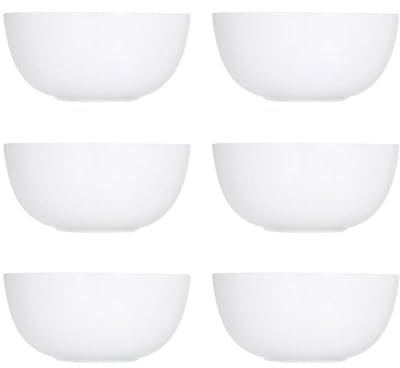 Luminarc Diwali 6 Bol Opal 12cm Opal Apto Microondas Apto Frigorífico Apilable