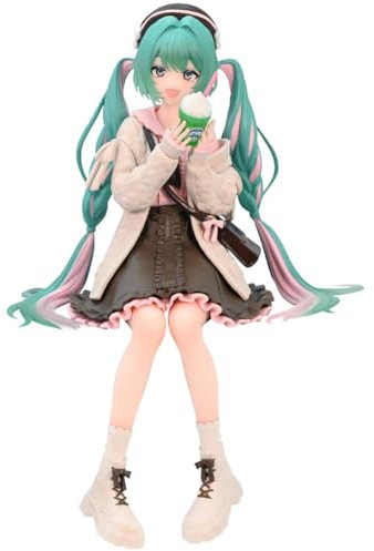 Zhongkaihua Miku Figur 10CM Casual Strickwaren Nudel Stopper Serie Figur Anime PVC Modell Home Weihnachtsdekoration Geburtstag Geschenk Ornament