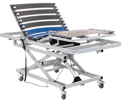 Geriafy - Elektrisch verstellbares Bett | Mit Hubfunktion & Mehreren Positionen | Bedienerfreundliche Fernbedienung | Stabil & Zubehör-kompatibel (90x200 cm)