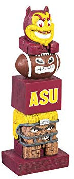 NCAA Unisex Erwachsene Tiki Totem, Unisex-Erwachsene, Figurine, Teamfarben, Einheitsgröße
