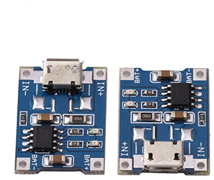 DOMYBEST 5V Mini USB 1A TP4056 Batterie au Lithium Carte de Charge Module de Chargeur Electrique 10pcs