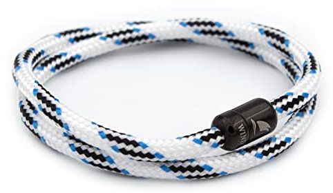 Wind Passion - Pulsera Hombre Paracord Cuerda Náutica Hecha a Mano con Cierre Magnético para Mujer y Hombre - Pulsera Estilo Surfera para Verano - de Navidad Original y Elegante